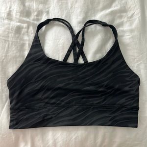 LULU LEMON LONGLINE ENERGY BRA